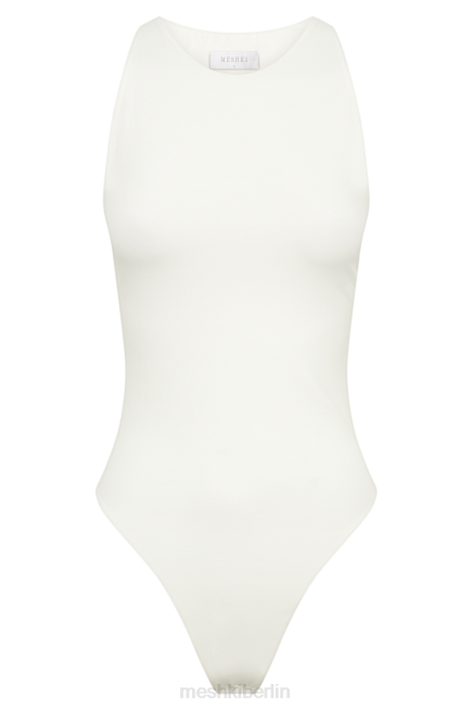 Kleidung Meshki Sawyer Racer-Body Weiß 2F8B808