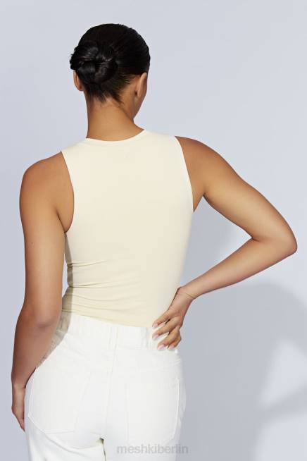 Kleidung Meshki Ärmelloser Tank-Body von Jordan Creme 2F8B1216