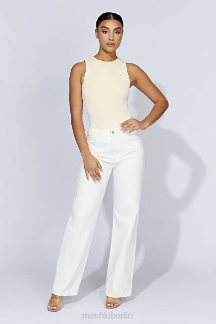 Kleidung Meshki Ärmelloser Tank-Body von Jordan Creme 2F8B1216