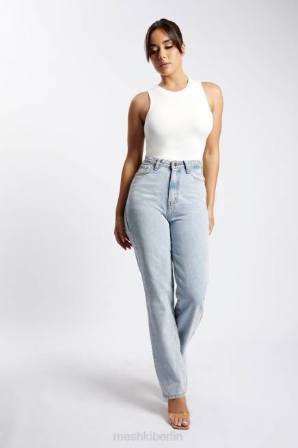 Kleidung Meshki Ärmelloser Tank-Body von Jordan Weiß 2F8B961