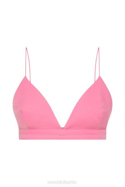 Kleidung Meshki Cynthia Triangel-Bralette Rosa 2F8B1129