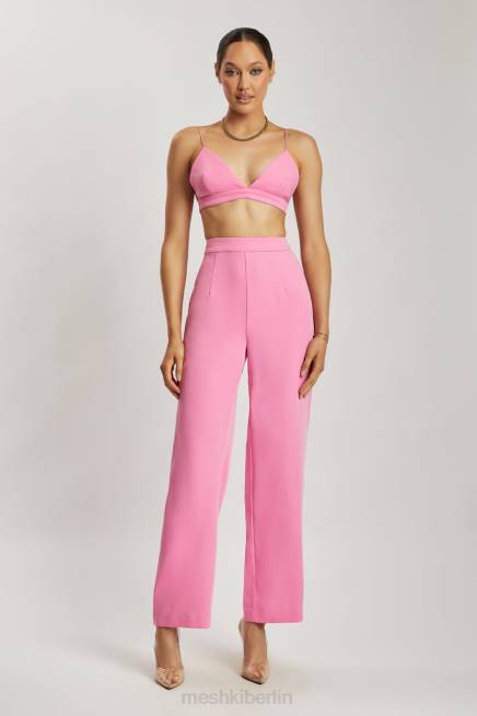 Kleidung Meshki Cynthia Triangel-Bralette Rosa 2F8B1129