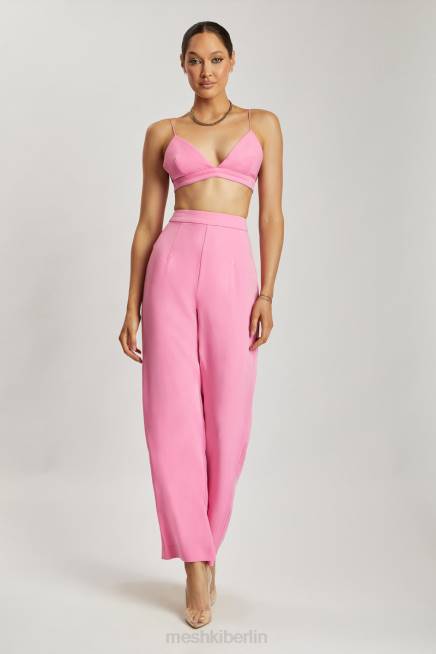 Kleidung Meshki Cynthia Triangel-Bralette Rosa 2F8B1129