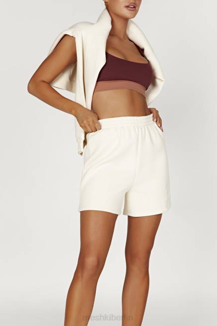 Kleidung Meshki Nickie zweifarbiges Sport-Bralette Mahagoni/Tan 2F8B1064