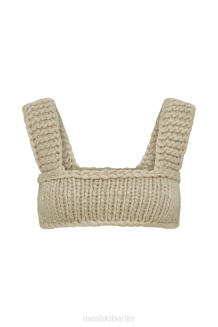 Kleidung Meshki Ninetta-Strick-Bralette Taupe 2F8B771