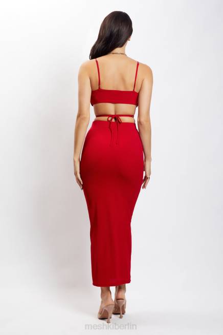 Kleidung Meshki Suzie Triangel-Bralette Chilischote 2F8B1197