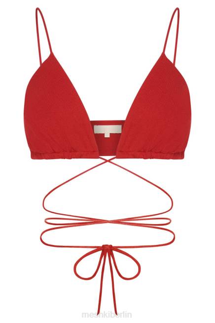 Kleidung Meshki Suzie Triangel-Bralette Chilischote 2F8B1197