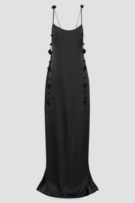 Kleidung Meshki Elena Rosenkleid Schwarz 2F8B167