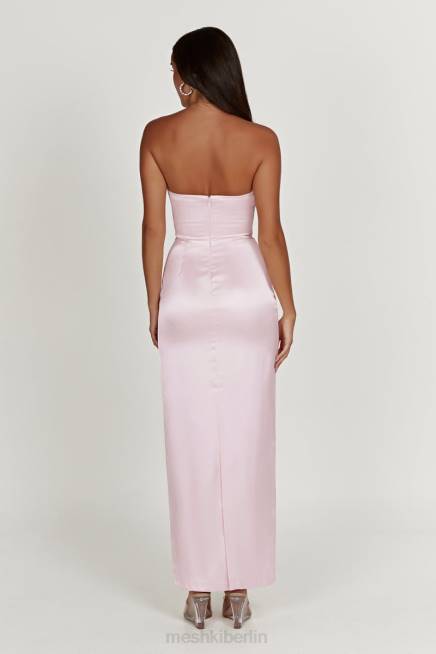 Kleidung Meshki Alanis trägerloses Maxikleid Kristallrose 2F8B318