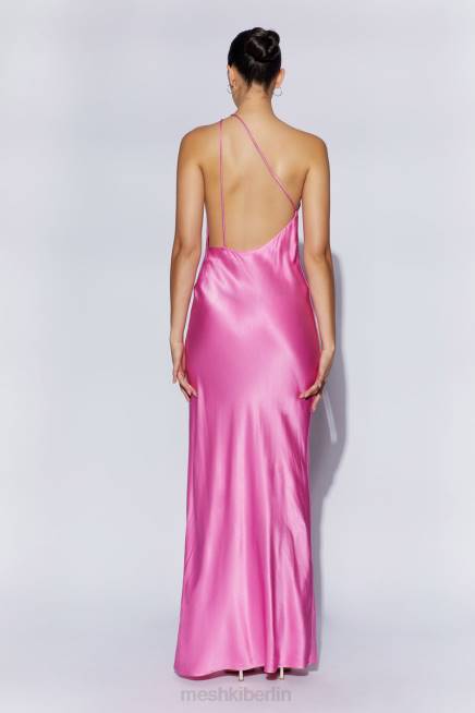 Kleidung Meshki Alena One-Shoulder-Maxikleid Rosa 2F8B462