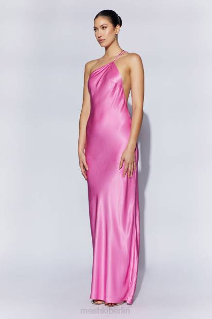 Kleidung Meshki Alena One-Shoulder-Maxikleid Rosa 2F8B462