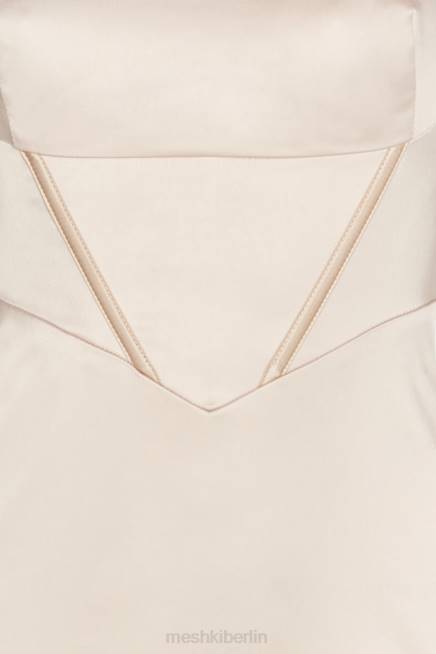Kleidung Meshki Desirie Korsett-Maxikleid Sekt 2F8B471