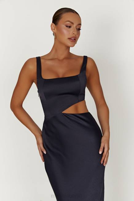 Kleidung Meshki Gianna Maxikleid Mitternachtsmarine 2F8B413