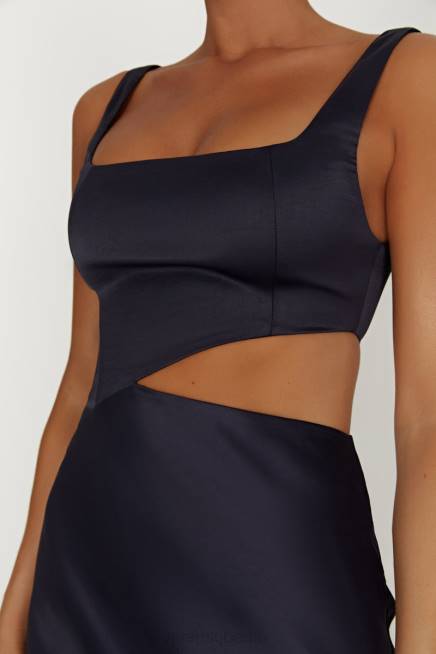 Kleidung Meshki Gianna Maxikleid Mitternachtsmarine 2F8B413