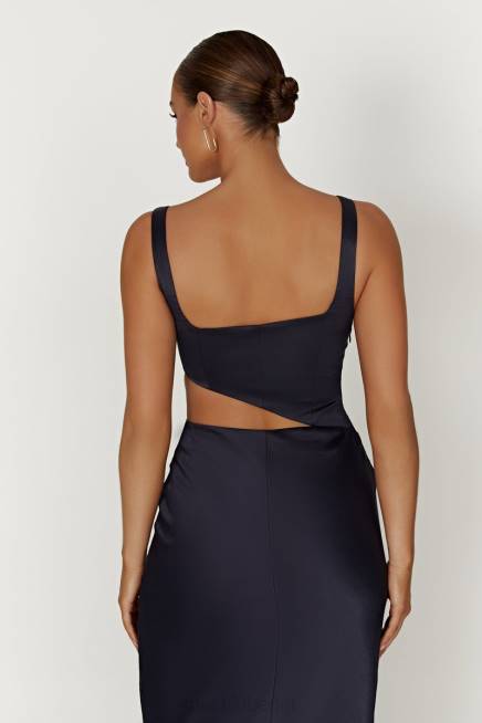 Kleidung Meshki Gianna Maxikleid Mitternachtsmarine 2F8B413