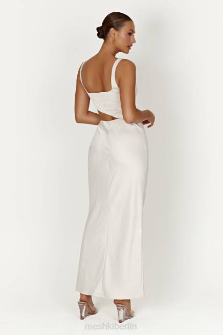 Kleidung Meshki Gianna Maxikleid Silber 2F8B424