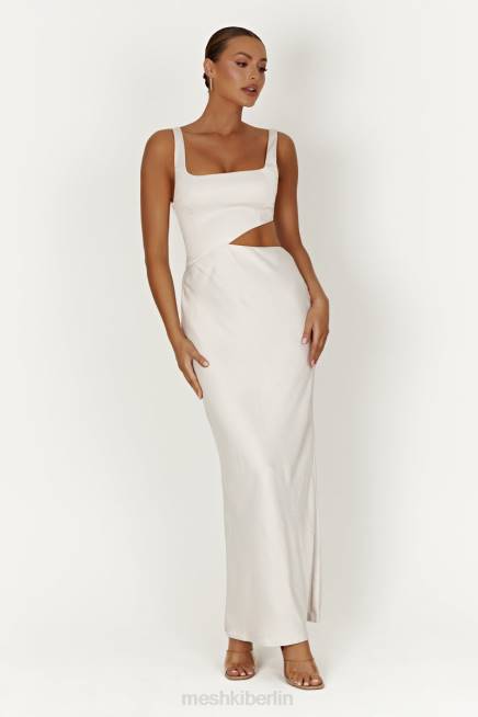 Kleidung Meshki Gianna Maxikleid Silber 2F8B424