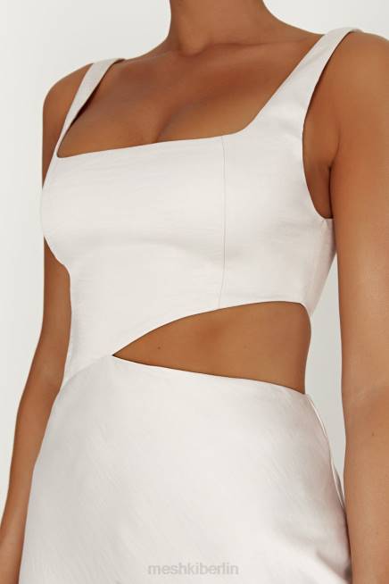 Kleidung Meshki Gianna Maxikleid Silber 2F8B424