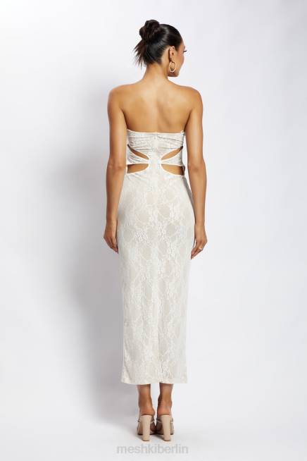 Kleidung Meshki Krista Bandeau-Maxikleid mit Cut-Outs nackt 2F8B713