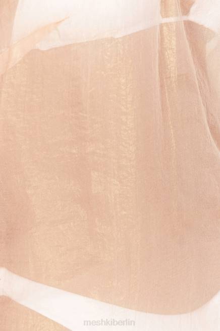 Kleidung Meshki Phoebe schillerndes Maxikleid Pfirsich 2F8B578