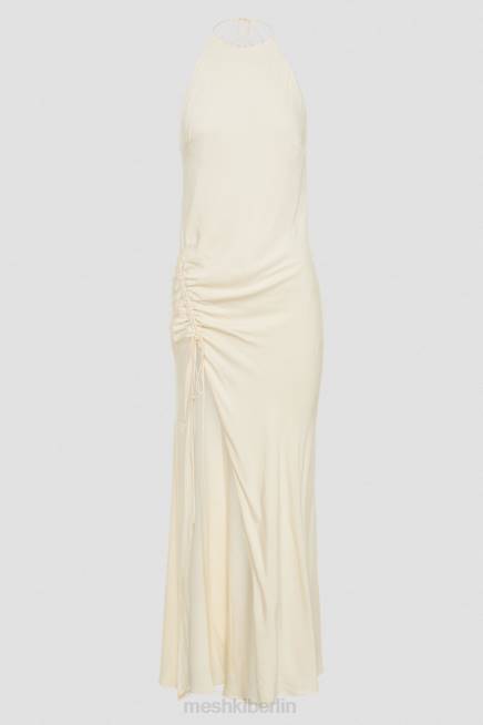 Kleidung Meshki Polly Neckholder-Maxikleid Knochen 2F8B129