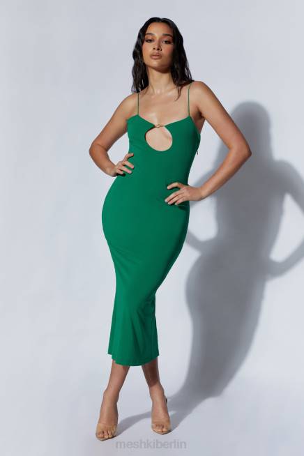 Kleidung Meshki Ariya-Hardware-Midikleid Smaragd 2F8B631