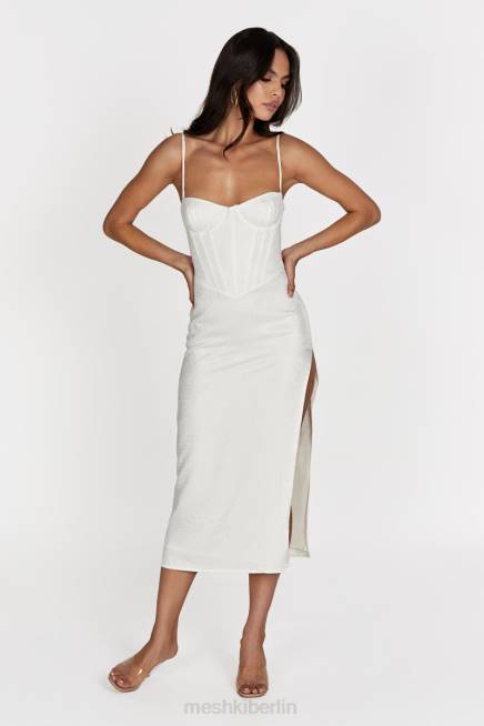 Kleidung Meshki Maggie Korsett-Midikleid Knochen 2F8B570