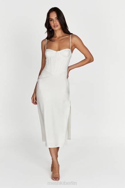 Kleidung Meshki Maggie Korsett-Midikleid Knochen 2F8B570