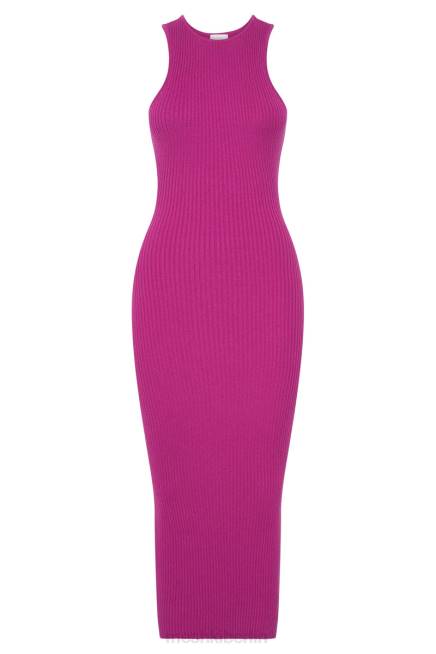 Kleidung Meshki Sienna-Strick-Midikleid violett 2F8B718