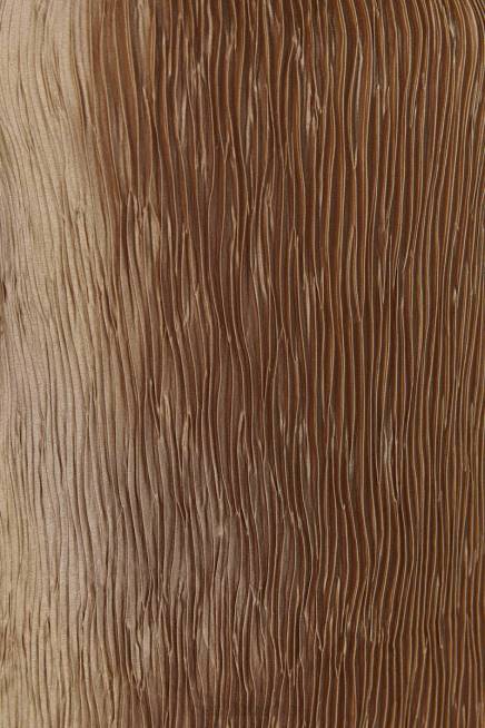 Kleidung Meshki Athena Plisse Mini-Etuikleid Bronze 2F8B239