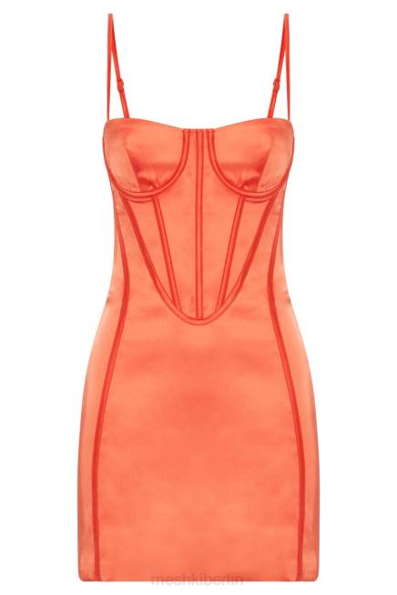 Kleidung Meshki Bridget Korsett-Minikleid Koralle 2F8B573