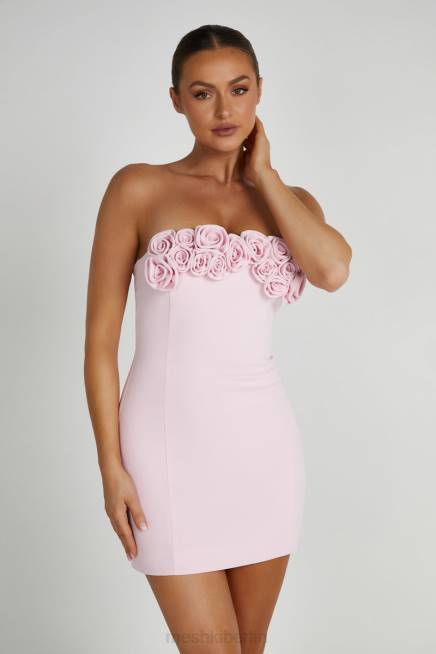 Kleidung Meshki Brooks Rose Minikleid erröten rosa 2F8B113