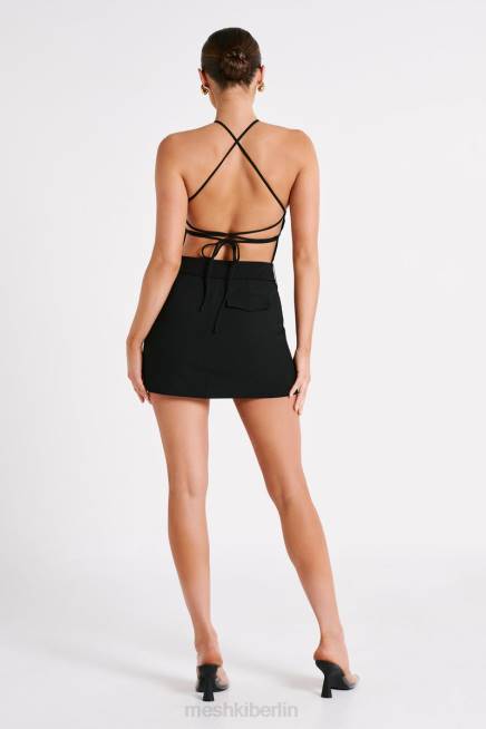 Kleidung Meshki Diana passendes Minikleid Schwarz 2F8B70