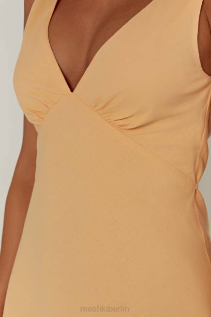 Kleidung Meshki Nessa-Leinen-Minikleid Mango 2F8B351