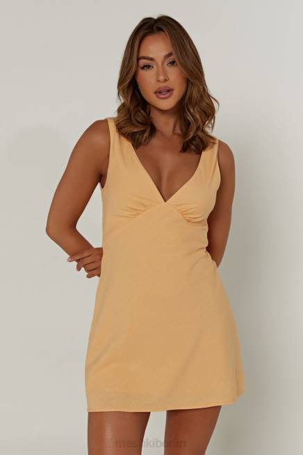 Kleidung Meshki Nessa-Leinen-Minikleid Mango 2F8B351