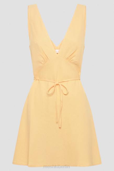 Kleidung Meshki Nessa-Leinen-Minikleid Mango 2F8B351