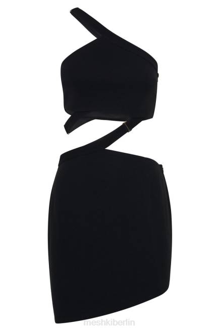 Kleidung Meshki Oriane E-Hook-Minikleid Schwarz 2F8B730