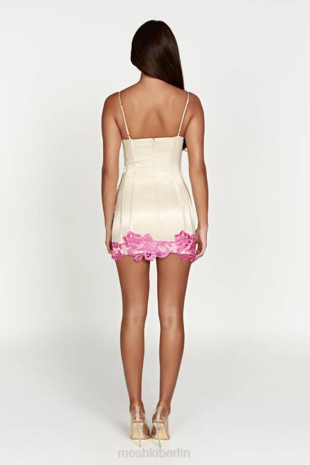 Kleidung Meshki Tatiana Korsett-Minikleid mit Spitze nackt 2F8B586