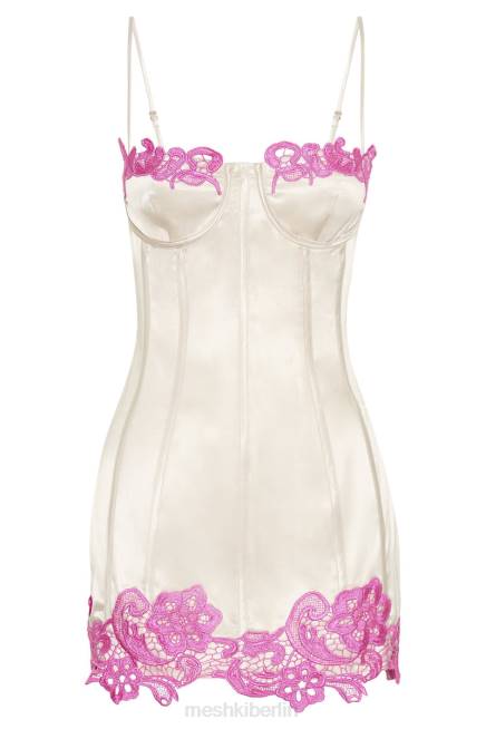 Kleidung Meshki Tatiana Korsett-Minikleid mit Spitze nackt 2F8B586