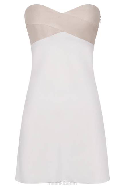Kleidung Meshki Veronica trägerloses Minikleid Mehrknochen 2F8B659