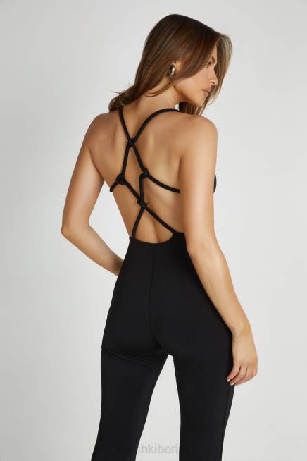 Kleidung Meshki Brinley-Overall aus anschmiegsamem Jersey Schwarz 2F8B1377