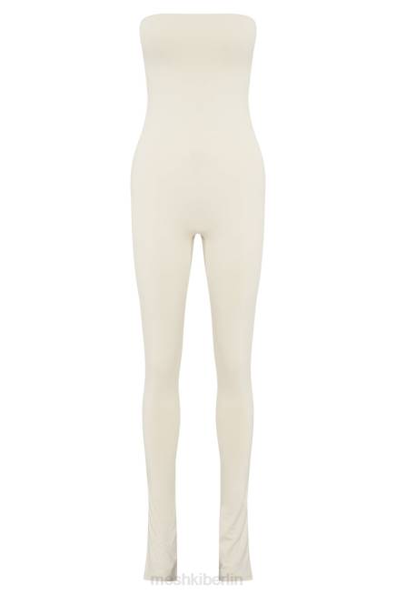 Kleidung Meshki Peggy trägerloser Overall Creme 2F8B1660