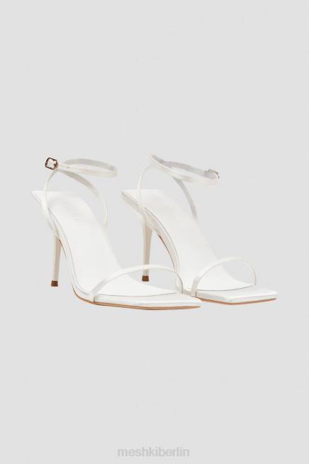 Schuhwerk Meshki Fleur High Heel mit dünnem Riemen Elfenbein 2F8B1663