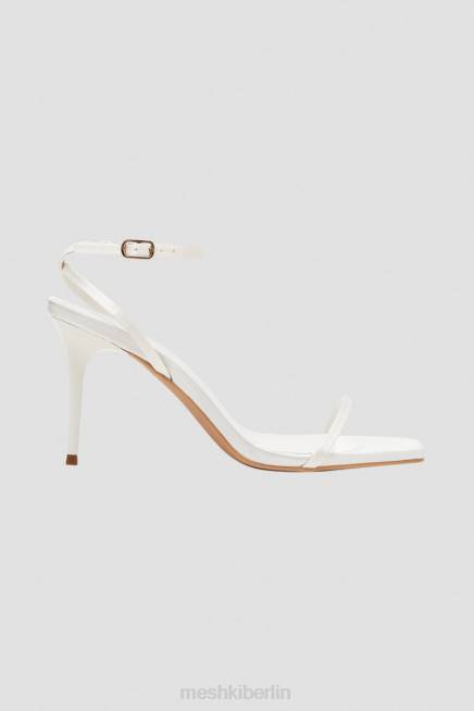 Schuhwerk Meshki Fleur High Heel mit dünnem Riemen Elfenbein 2F8B1663