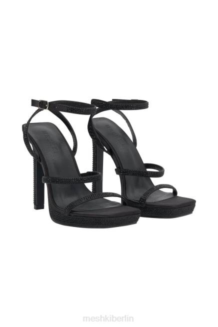 Schuhwerk Meshki Holland-Steinabsätze Schwarz 2F8B1692