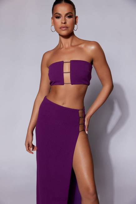 Kleidung Meshki Anastasia Diamante Seil Bandeau Traube 2F8B1077