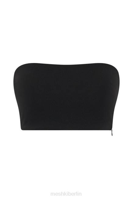 Kleidung Meshki Stephanie Krepp-Bandeau Schwarz 2F8B1124
