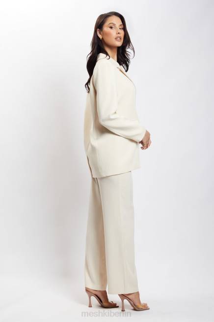 Kleidung Meshki Madison übergroßer Blazer Creme 2F8B1649