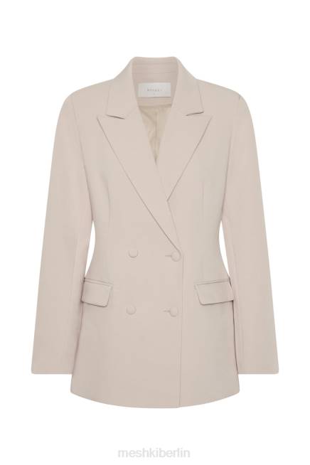 Kleidung Meshki Rosana übergroßer, taillierter Blazer Weizen 2F8B1657