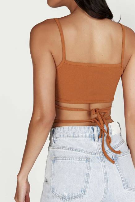 Kleidung Meshki Ayesha hat ein Unterhemd ausgeschnitten Keks 2F8B1201